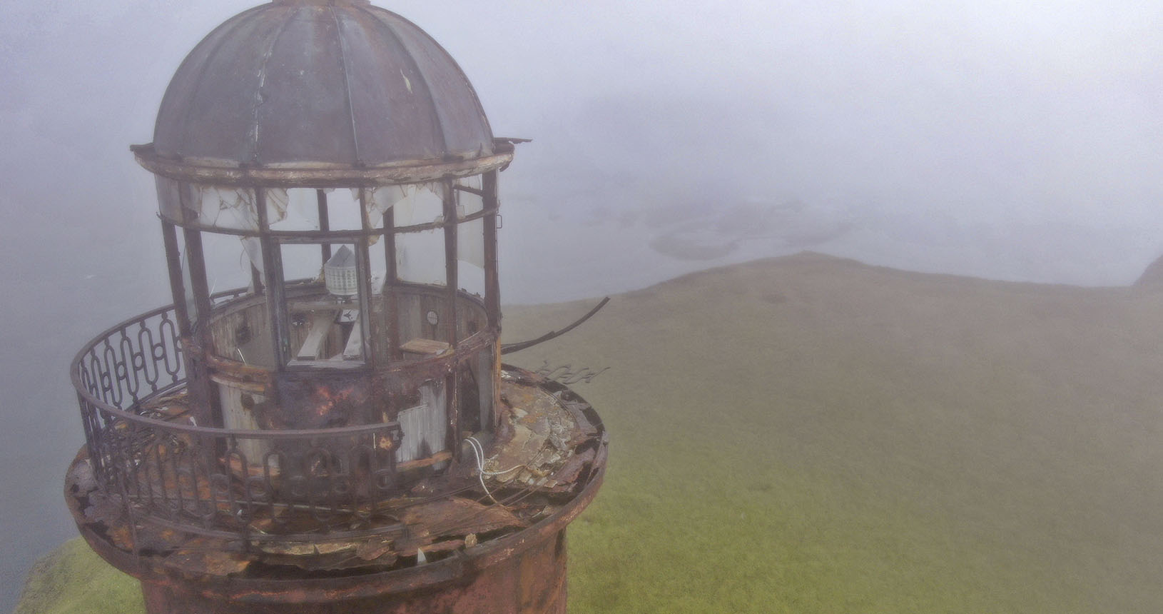 маяк кастрикум в тумане